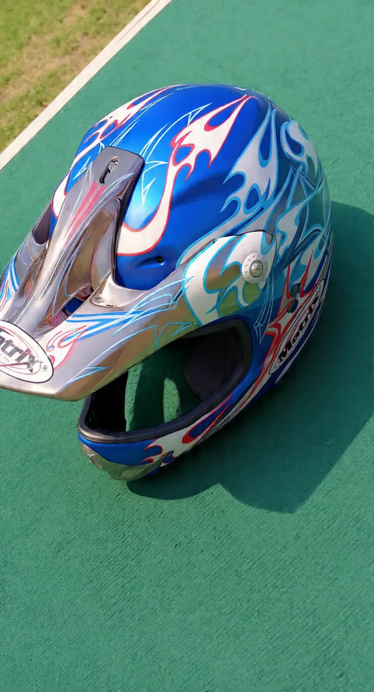 Casque moto cross 